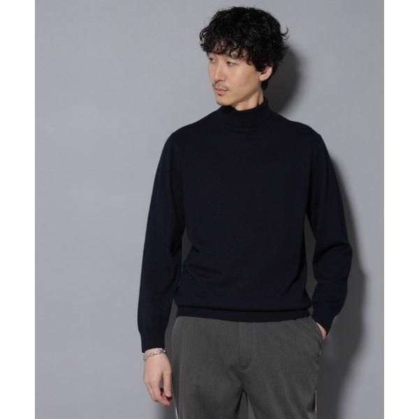 セーター ニット カシミヤミックスタートルネックニット メンズ