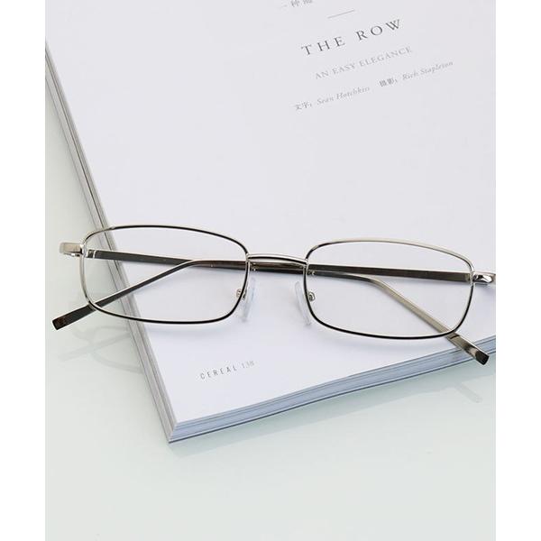 ZOZO問い合わせ番号:101797349ショップ:TONE，トーンブランド:TONE SELECT GOODS，トーンセレクトグッズ商品名:【urge select】細フレーム メタル クリアレンズ 伊達メガネ【スクエア】カテゴリ:ファッ...