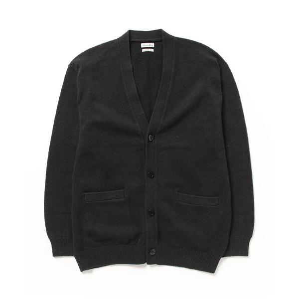 「Steven Alan」 ニットカーディガン L ダークグレー メンズ