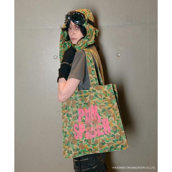 ZOZO問い合わせ番号:101830600ショップ:ZOZOMESSE，ゾゾメッセブランド:ZOZOMESSE，ゾゾメッセ商品名:hide × ZOZOTOWN　CAMO TOTE BAGカテゴリ:バッグ>トートバッグブランド品番:z...