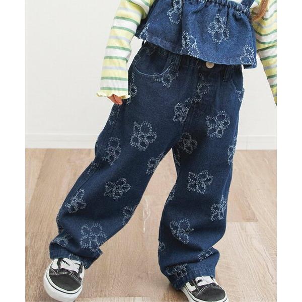 ZOZO問い合わせ番号:101830879ショップ:F.O.Online Store，エフオーオンラインストアブランド:BREEZE，ブリーズ商品名:フラワーデニムパンツ_ジュニア対応カテゴリ:パンツ>デニムパンツブランド品番:J12...