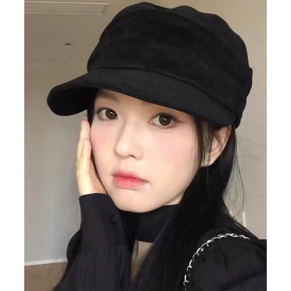 『タイムセール実施中』ZOZO問い合わせ番号:101894388ショップ:TeddyShop，テディショップブランド:DAY CLOSET，デイ クローゼット商品名:【サイズ調節可】小顔見えシルエット。スエード調キャスケット レディースカテ...