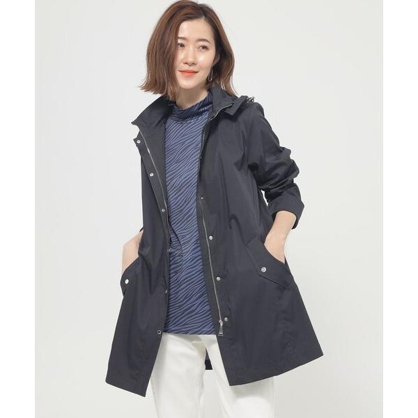 「EVEX by KRIZIA」 トレンチコート 42 ダークネイビー レディース