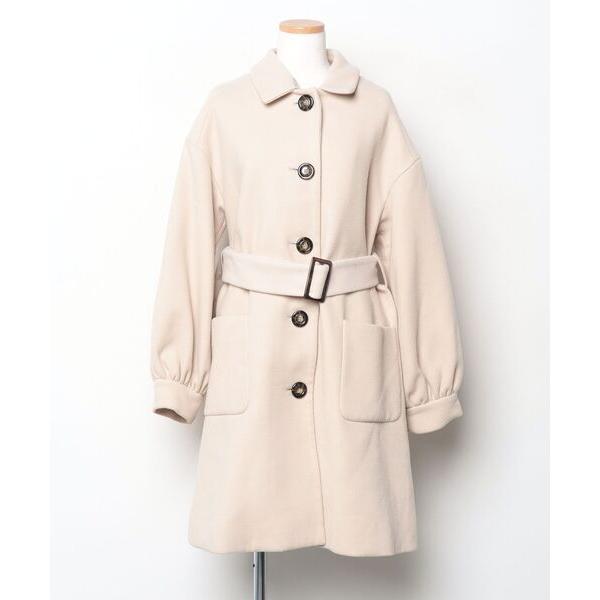 「Heather」 ステンカラーコート M ベージュ レディース