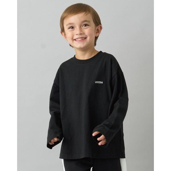 『セール実施中』ZOZO問い合わせ番号:101962601ショップ:petit main，プティマインブランド:b・ROOM，ビールーム商品名:【デイリースタンダードウェアシリーズ】ゆるっとオーバーサイズのワンポイントシンプル長袖Tシャツカ...