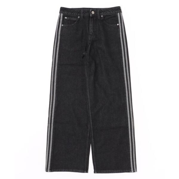 パンツ adidas アディダス W FIREBIRD DENIM TRACKPANTS ロングパンツ KD2909 TRUEBLACKDENIM レ