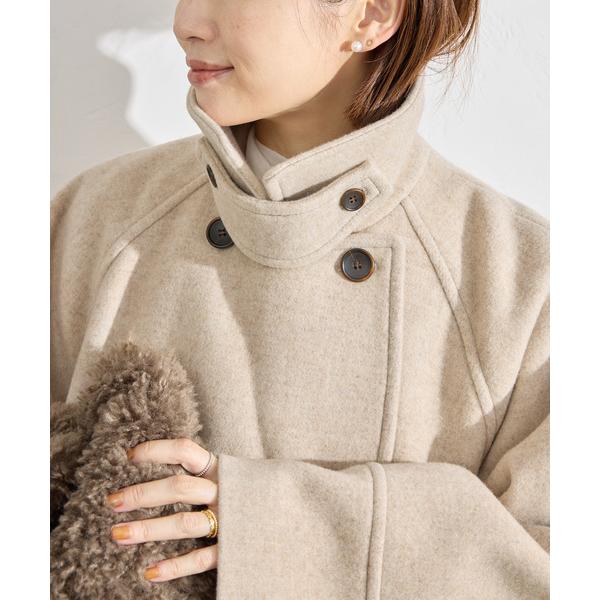 ZOZO問い合わせ番号:101998324ショップ:IENA，イエナブランド:IENA，イエナ商品名:ダブルブレストハーフコートカテゴリ:ジャケット/アウター>その他アウターブランド品番:25020900985040素材:表地:ウール...