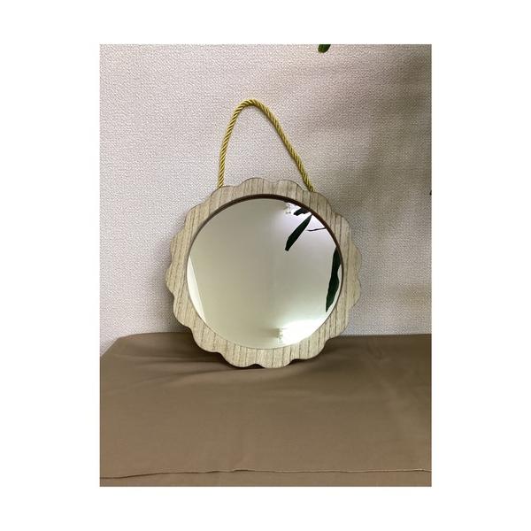 ZOZO問い合わせ番号:102035081ショップ:BAG IN THE DAY，バッグインザデイブランド:Bling Leads，ブリングリーズ商品名:【Blss】【Bling　Leads】壁掛けミラー　ひまわり鏡　木製カテゴリ:インテリ...