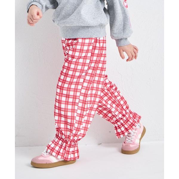 ZOZO問い合わせ番号:102035323ショップ:pairmanon，ペアマノンブランド:pairmanon，ペアマノン，coucou manon，ククゥ マノン商品名:ガールズ チェック キャンディシェフパンツカテゴリ:パンツ>そ...