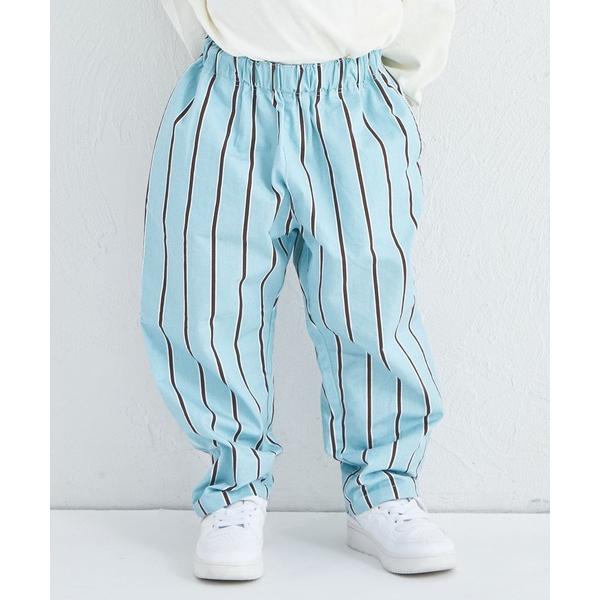 ZOZO問い合わせ番号:102035324ショップ:pairmanon，ペアマノンブランド:pairmanon，ペアマノン，coucou manon，ククゥ マノン商品名:ユニセックス ストライプ柄 らくちん シェフパンツカテゴリ:パンツ&...