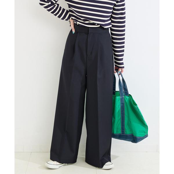 ZOZO問い合わせ番号:102036023ショップ:JOINT WORKS，ジョイントワークスブランド:B.C STOCK，ベーセーストック，Simplicite，サンプリシテ商品名:手洗い可 / ワイドストレートセンタープレスパンツカテゴ...