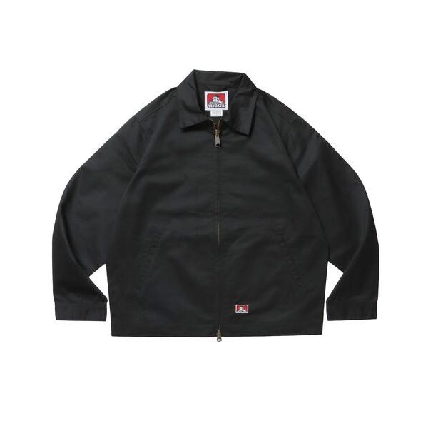 コート ジャケット 「BEN DAVIS（ベンデイビス）」EISENHOWER LITE JACKET / ジャケット ツイル アジャスター ダブルジップ ワーク ワンポイント