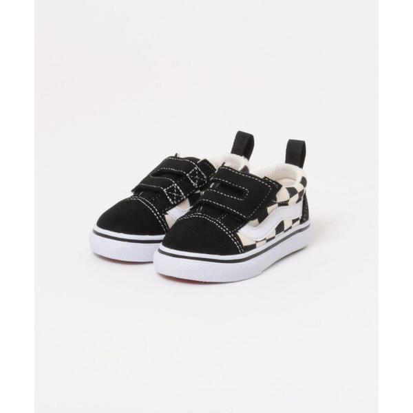 vans スニーカー VANS ヴァンズ 12-165(H) OLD SKOOL オールドスクール V36TDL BLT BLK/WHT CHECK キッズ 子供 男の子 女の子