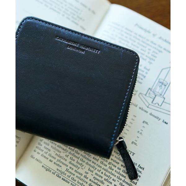 財布 KATHARINE HAMNETT LONDON/キャサリンハムネットロンドン BUMP ラウンド札入れ（490-52304） メンズ
