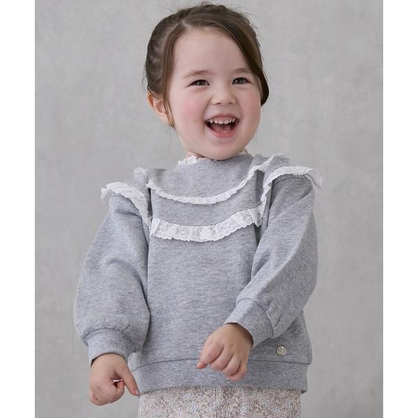 『セール実施中』ZOZO問い合わせ番号:102072236ショップ:petit main，プティマインブランド:petit main，プティマイン商品名:【リンク】ヨークレーストレーナーカテゴリ:トップス>スウェットブランド品番:96...