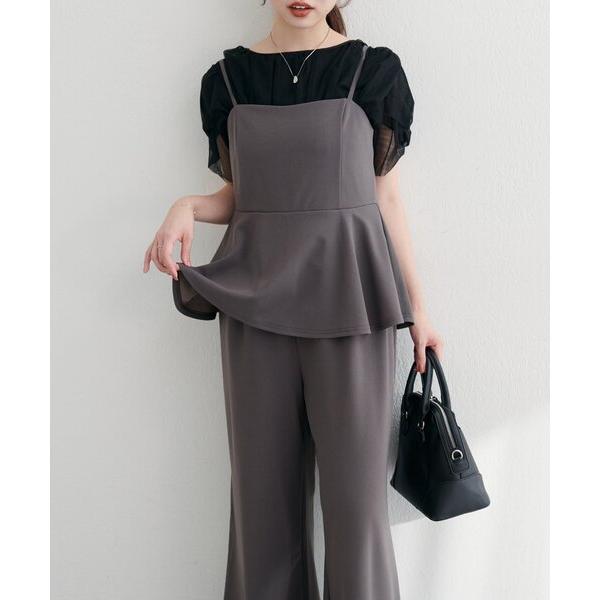 『セール実施中』参考価格：5，390円発売時期：2025年08月コンディション：D（傷・汚れあり）傷や汚れがあるが使用には問題ないアイテム全体的：毛玉、色あせ参考商品名：【WEB限定】ストレッチペプラムオールインワン参考品番：0352020...