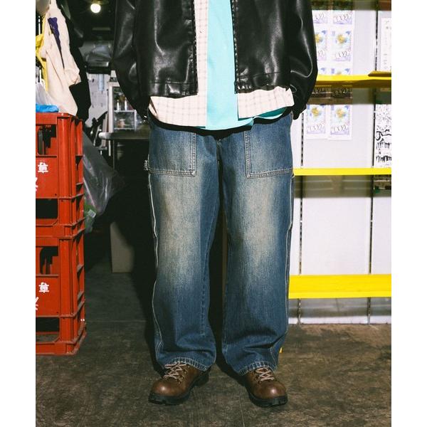 ZOZO問い合わせ番号:102175032ショップ:niko and...，ニコアンドブランド:niko and...，ニコアンド商品名:12.5oz ペインターデニムパンツ　PAINTER DENIM PANTS　[niko and .....