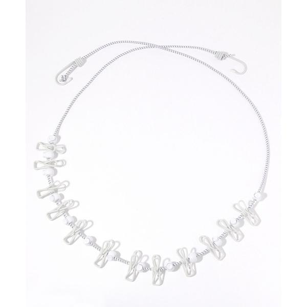 ※このアイテムは返品・交換対象外商品です。ZOZO問い合わせ番号:102218657ショップ:LAKOLE，ラコレブランド:LAKOLE，ラコレ商品名:ストッパー付き洗濯ロープ[ピンチ12個] / 611239カテゴリ:インテリア>ラ...