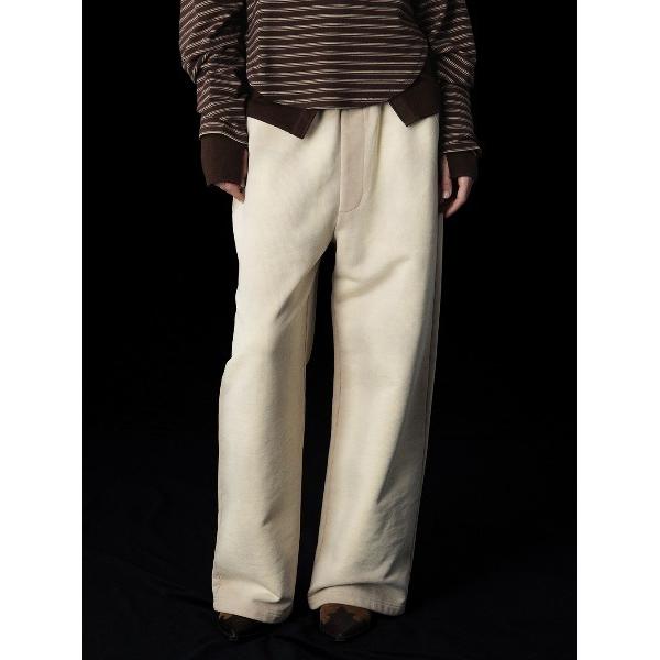 ワイドパンツ スウェットパンツ ジャージ BLEACH DYE SWEAT PANTS レディース