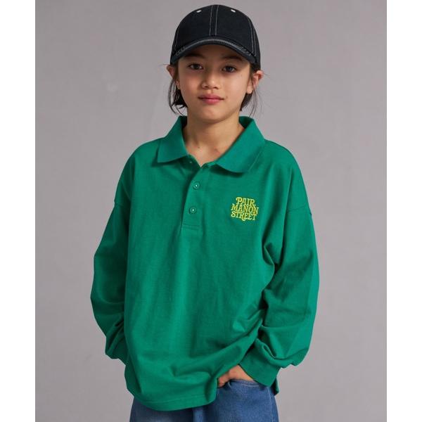 ZOZO問い合わせ番号:102257990ショップ:pairmanon，ペアマノンブランド:PAIRMANON STREET，ペアマノンストリート商品名:【綿100%】襟付き ロゴ刺繍 ロンT【PAIRMANON STREET】カテゴリ:ト...