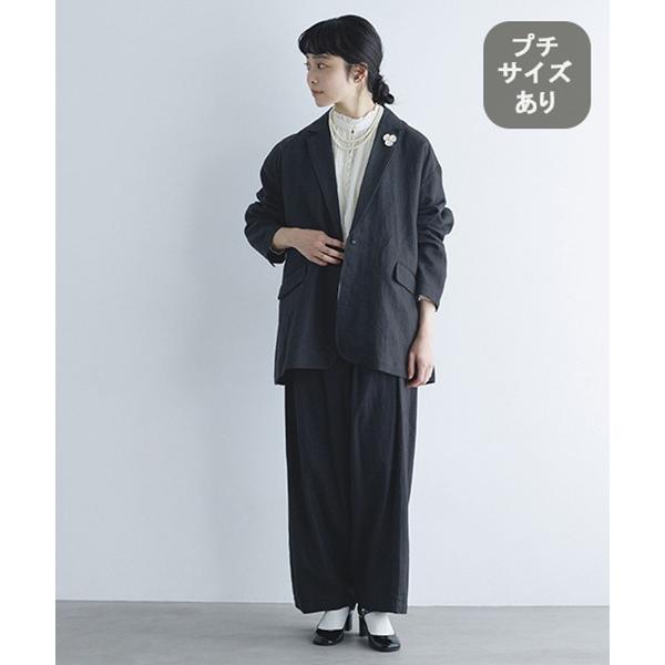 ZOZO問い合わせ番号:102258578ショップ:studio CLIP，スタディオクリップブランド:studio CLIP，スタディオクリップ商品名:《natural by clip》フレンチリネンジャケット×パンツ[プチサイズあり]カ...