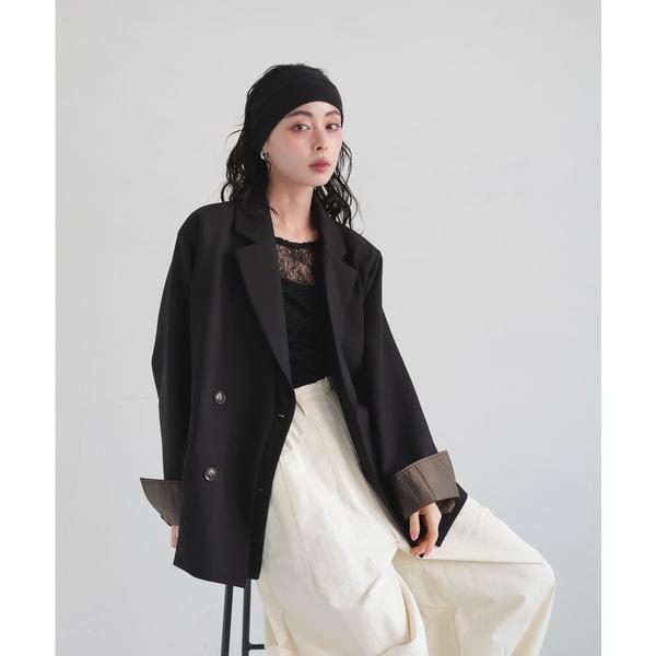 ZOZO問い合わせ番号:102258854ショップ:LIAN，リアンブランド:LIAN，リアン商品名:レイヤードデザインテーラードジャケットカテゴリ:ジャケット/アウター>テーラードジャケットブランド品番:233-312L3012/2...