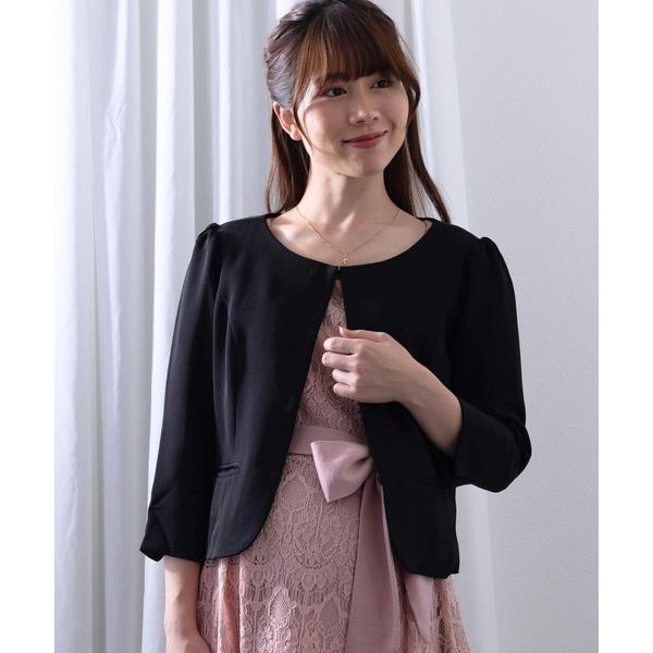 『セール実施中』ZOZO問い合わせ番号:11126647ショップ:Sweet Mommy，スウィートマミーブランド:SweetMommy，スウィートマミー商品名:ノーカラー バックプリーツ 七分袖ジャケット［マタニティ/産後］カテゴリ:ママ...