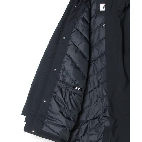 『セール実施中』ZOZO問い合わせ番号:102304001ショップ:AIGLE，エーグルブランド:AIGLE，エーグル商品名:GORE-TEX ゴアテックス 防風 防水 透湿 2レイヤー フィッシュテール グレーダックダウンジャケット RP...