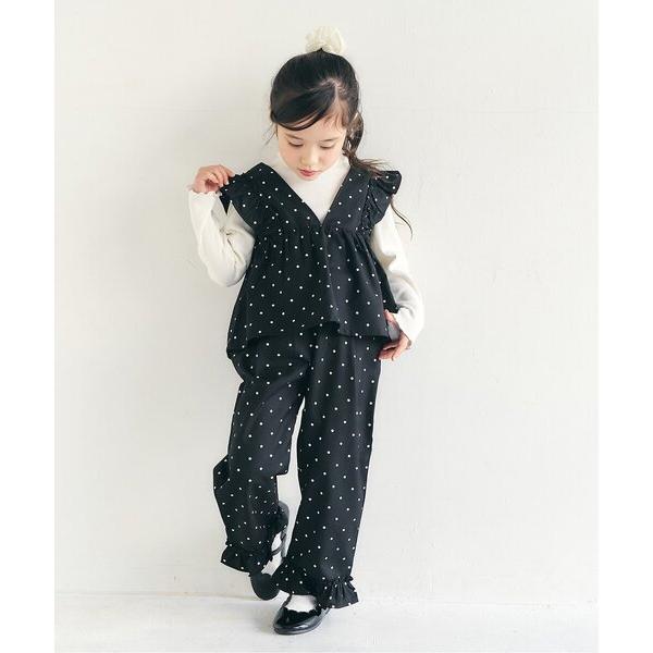 ZOZO問い合わせ番号:102304092ショップ:F.O.Online Store，エフオーオンラインストアブランド:apres les cours，アプレレクール商品名:【セットアップ】リボンフリルベスト＆フリルパンツ2Pセットカテゴリ...