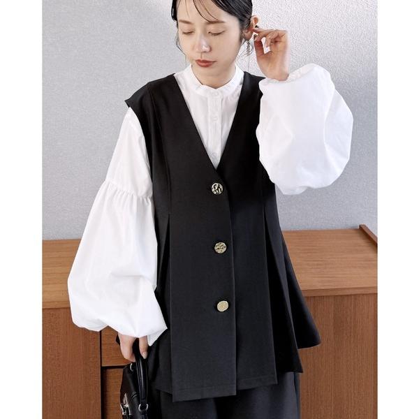 『タイムセール実施中』ZOZO問い合わせ番号:102305767ショップ:reca，レカブランド:reca，レカ商品名:Vネック金ボタンベストカテゴリ:フォーマルスーツ/小物>スーツベストブランド品番:bel-hr-0626素材:ポリ...