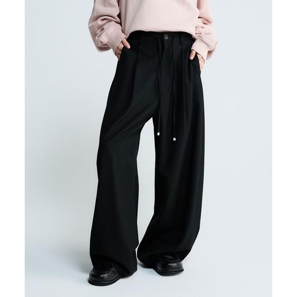 ZOZO問い合わせ番号:102309201ショップ:JEANASIS，ジーナシスブランド:JEANASIS，ジーナシス商品名:【SET UP対応】ドロストコクーンパンツ/638827カテゴリ:パンツ>スラックスブランド品番:63882...