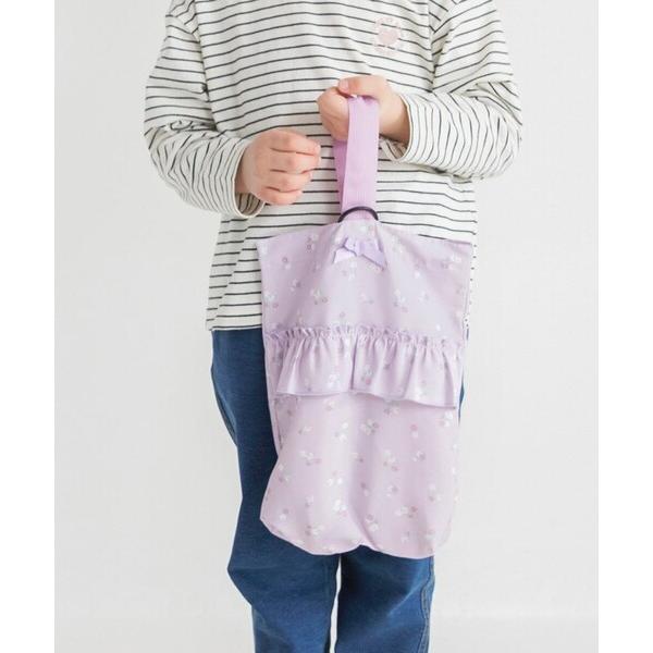 ZOZO問い合わせ番号:102342708ショップ:branshes，ブランシェスブランド:branshes，ブランシェス商品名:フリルシューズバッグカテゴリ:バッグ>バックパック/リュックブランド品番:14-6171-896原産国:...