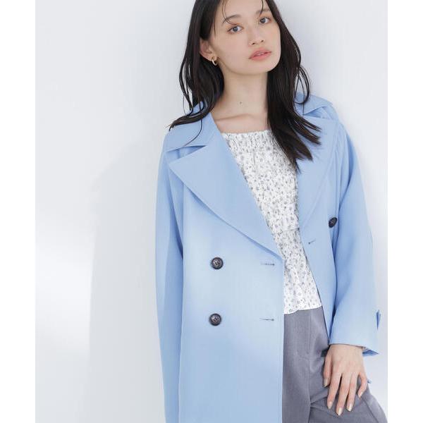 ZOZO問い合わせ番号:102376742ショップ:NATURAL BEAUTY BASIC，ナチュラルビューティーベーシックブランド:NATURAL BEAUTY BASIC，ナチュラルビューティーベーシック商品名:◇ハーフトレンチコート...