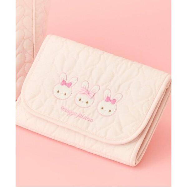 ZOZO問い合わせ番号:102376879ショップ:NARUMIYA ONLINE，ナルミヤ オンラインブランド:mezzo piano，メゾピアノ商品名:【メゾピアノママ】ウサギアップリケ母子手帳マルチケースカテゴリ:ママ＆ベビー>...