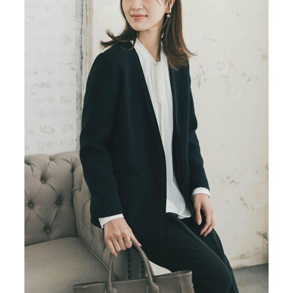 ZOZO問い合わせ番号:102377181ショップ:URBAN RESEARCH DOORS，アーバン リサーチ ドアーズブランド:URBAN RESEARCH DOORS，アーバンリサーチドアーズ商品名:ツィードVネックロングジャケット｜...