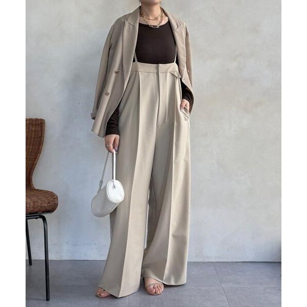 ZOZO問い合わせ番号:102377246ショップ:DouDou，ドゥドゥブランド:DouDou，ドゥドゥ商品名:【WEB限定】ハイウエストサロペットカテゴリ:オールインワン・サロペット>つなぎ/オールインワンブランド品番:DDZ10...