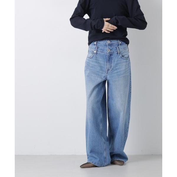 ワイドパンツ ジーンズ デニム デニムパンツ upper hights/THE TWINS レディース