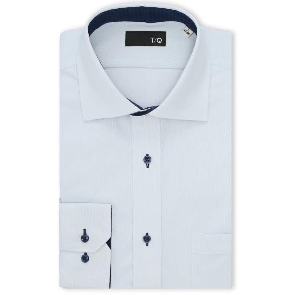 『タイムセール実施中』ZOZO問い合わせ番号:102453849ショップ:TAKA-Q，タカキューブランド:TAKA-Q，タカキュー商品名:【ストレッチ ノンアイロン 吸水速乾】タカキュー ワイドカラー ビジネスドレス長袖ニットシャツカテゴ...