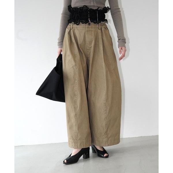 パンツ ボリュームタックワイドパンツ chw26s059 レディース メンズ