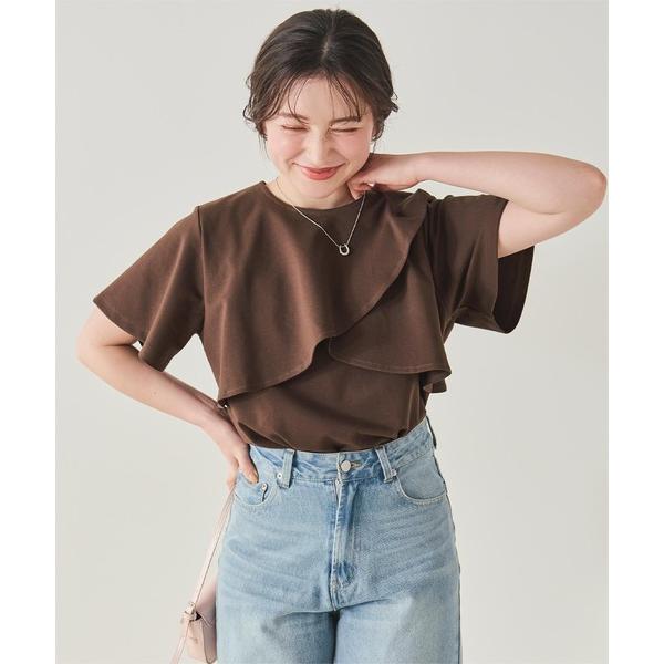 uvカット tシャツ 半袖 機能性カットソーフレアデザイントップス レディース