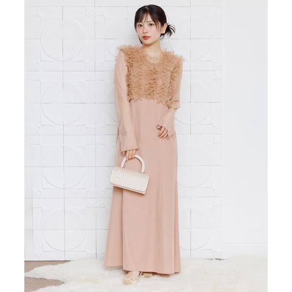 ZOZO問い合わせ番号:102506799ショップ:form forma，フォルム フォルマブランド:form forma，フォルムフォルマ商品名:【form forma オリジナル】ラメチュールベスト・キャミドレス・シアートップスセット/...