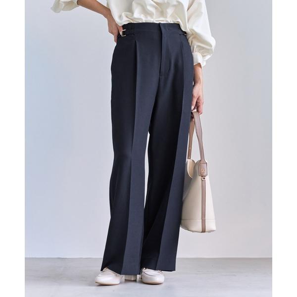 ZOZO問い合わせ番号:102507639ショップ:ROPE' PICNIC，ロぺピクニックブランド:ROPE' PICNIC，ロペピクニック商品名:クリアツイルワイドパンツ/セレモニー・セットアップ対応カテゴリ:パンツ>その他パンツ...