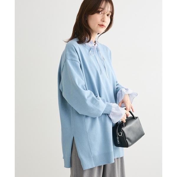 『タイムセール実施中』ZOZO問い合わせ番号:102541867ショップ:Green Parks，グリーンパークスブランド:Green Parks，グリーンパークス商品名:もちやわサイドリブニットチュニックカテゴリ:トップス>ニット/...