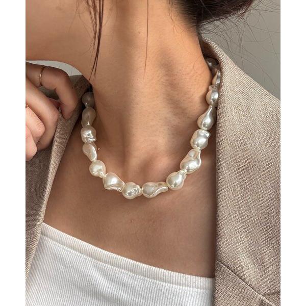 ネックレス 「GOLDY/ゴールディ」バロックパール風ネックレス レディース