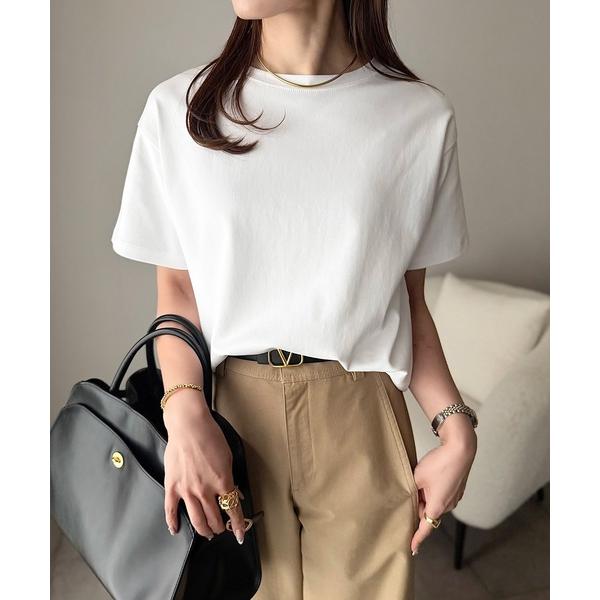 tシャツ シルクタッチスムースＴシャツ レディース
