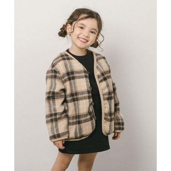 『タイムセール実施中』ZOZO問い合わせ番号:102625461ショップ:moredays store，モアデイズ・ストアブランド:URBAN CHERRY，アーバンチェリー商品名:内ファーノーカラーチェックジャケットカテゴリ:ジャケット/...