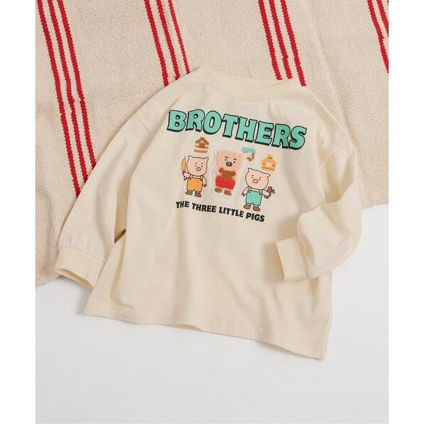 ZOZO問い合わせ番号:102625666ショップ:F.O.Online Store，エフオーオンラインストアブランド:BREEZE，ブリーズ商品名:おはなしサガラワッペンロンT_ジュニア対応カテゴリ:トップス>Tシャツ/カットソーブ...