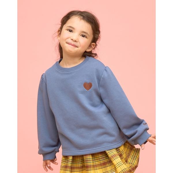 『セール実施中』ZOZO問い合わせ番号:102741519ショップ:petit main，プティマインブランド:Lycee mine，リセマイン，petit main，プティマイン商品名:【速乾裏毛】ワンポイント刺繍スウェットカテゴリ:トッ...