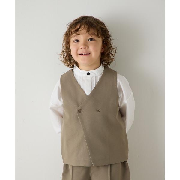 ZOZO問い合わせ番号:102967927ショップ:riziere，リジェールブランド:riziere，リジェール商品名:アシンメトリーデザインベストカテゴリ:フォーマルスーツ/小物>スーツベストブランド品番:RZ26SSVT06素材...