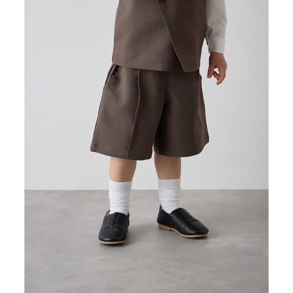 ZOZO問い合わせ番号:102967928ショップ:riziere，リジェールブランド:riziere，リジェール商品名:センターシームハーフパンツ（ウエストゴム調整）カテゴリ:フォーマルスーツ/小物>スーツパンツブランド品番:RZ2...